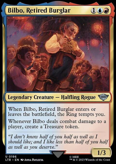 Bilbo, Retired Burglar фото цена описание