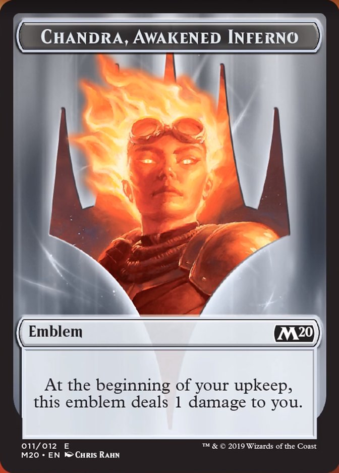 Chandra, Awakened Inferno Emblem фото цена описание