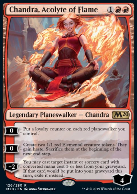 Chandra, Acolyte of Flame фото цена описание